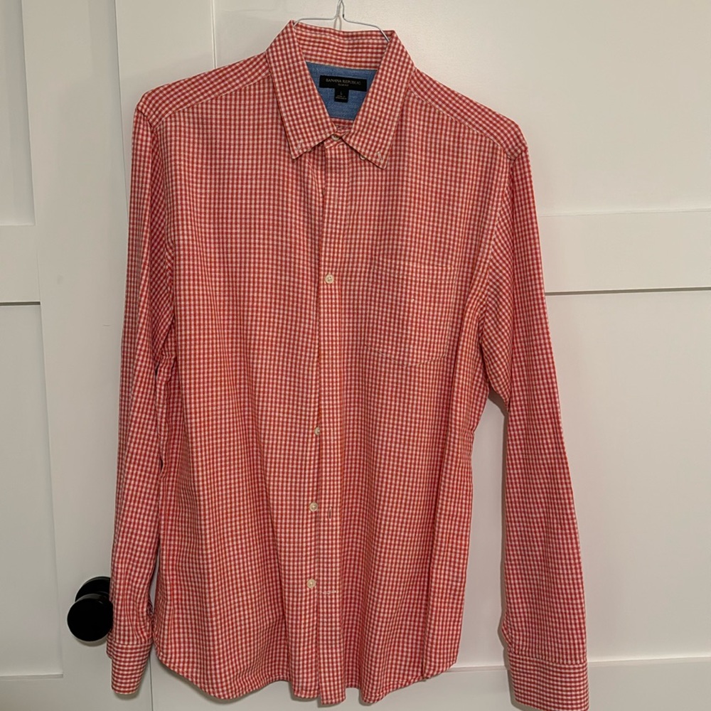 Banana Republic Slim Fit Button-up Dress Shirt